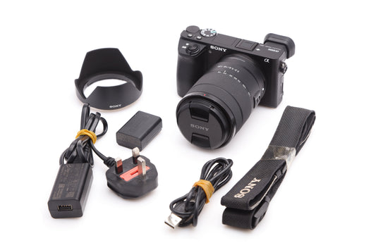 Used Sony A6500 4K Camera with Sony 18-135mm lens