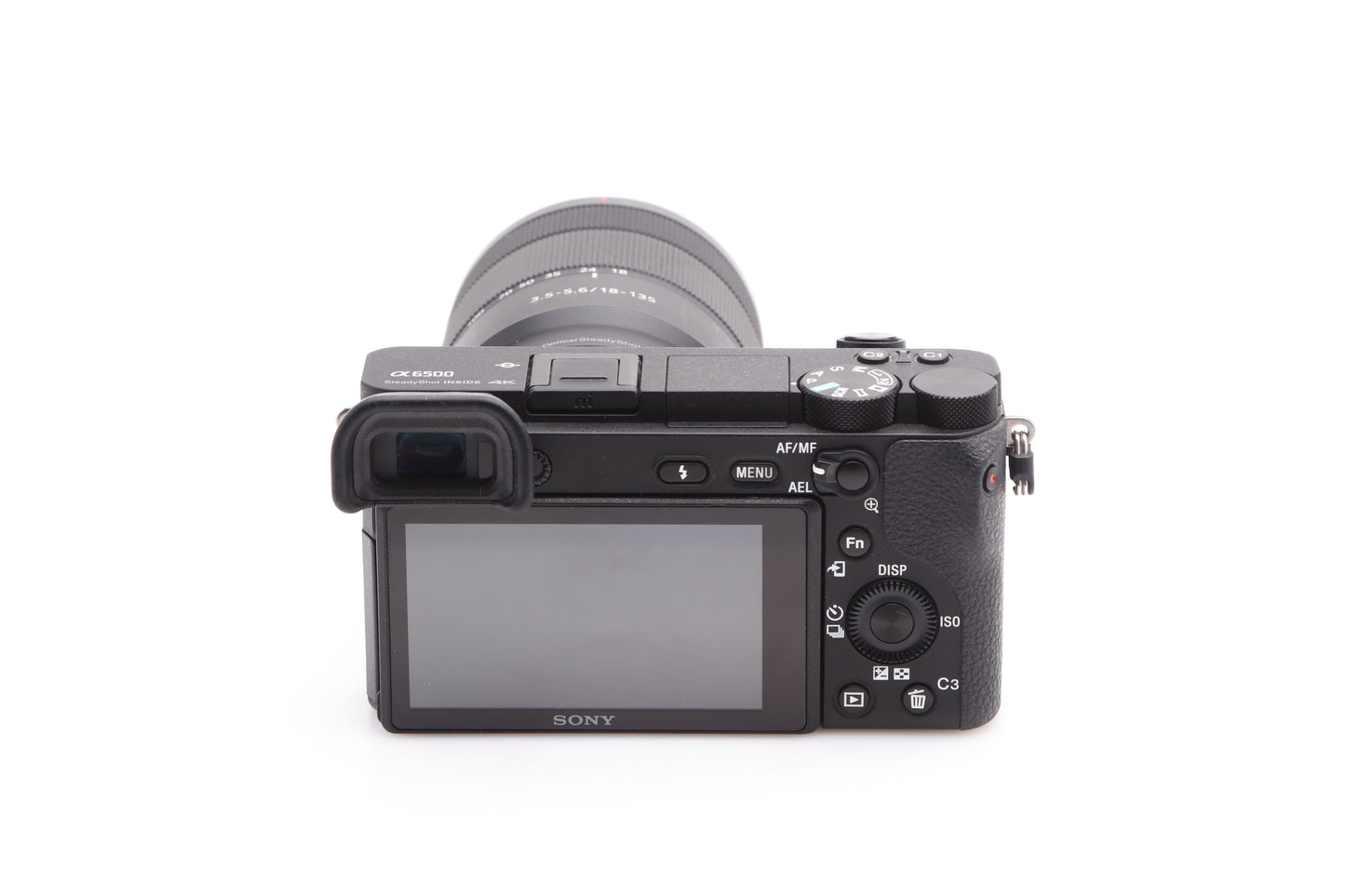 Used Sony A6500 4K Camera with Sony 18-135mm lens
