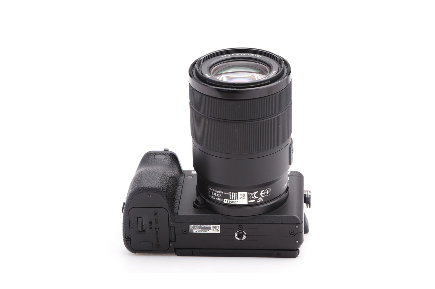 Used Sony A6500 4K Camera with Sony 18-135mm lens