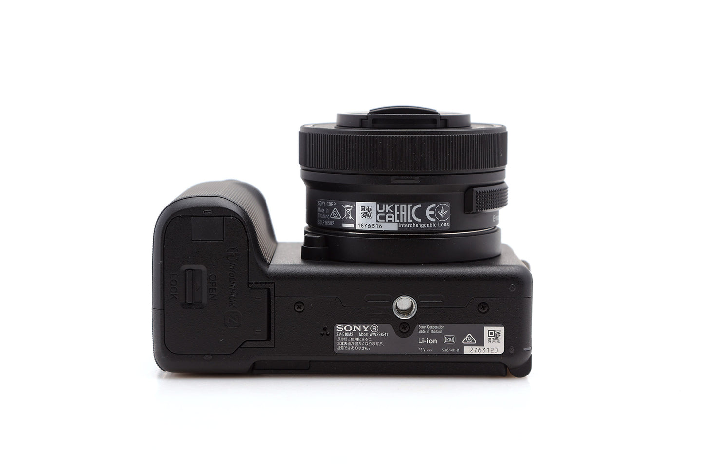 Used Sony ZV-E10 II (Mark II) Vlog Camera with E 3.5-5.6/PZ 16-50mm OOS II Lens and Box