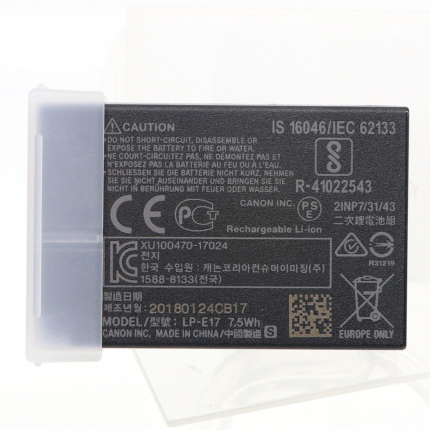 LP-E17 Battery compataple with Canon EOS M3, M5, M6, 77D, 200D, 750D, 760D, 800D, 8000D, 9000D, Rebel T6s, T6i, T7i, SL2, Kiss X8