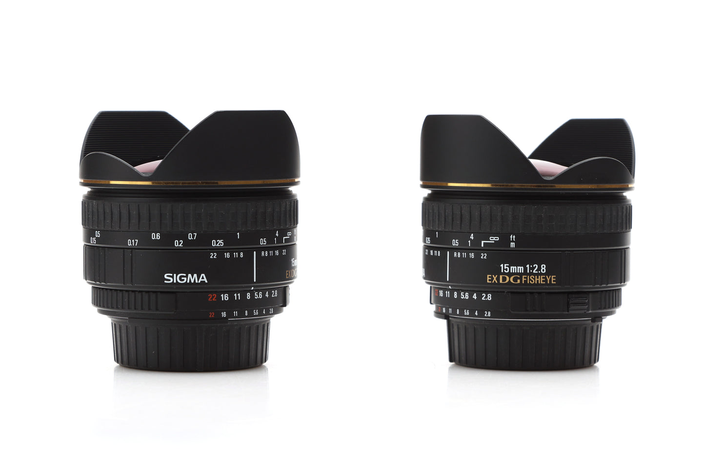 Used Sigma 15mm f/2.8 EX DG Fisheye Lens for Nikon