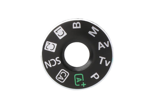 Canon Camera Function Dial Mode Interface sticker