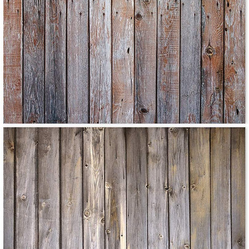 Brown, Grey & Yellow Extreme Peels & Scratches Old Wood Boards Food Backdrop (#8826)