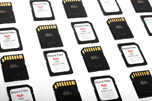 Used Digital Film 8 GB SDHC