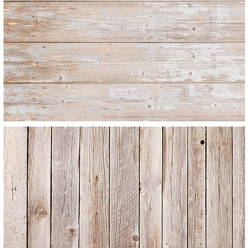 3D White Scratched & Clean Old Wood Food Background (#8807)