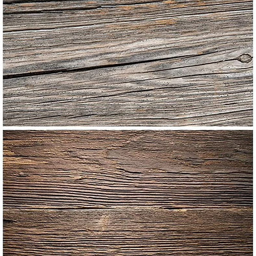 3D Brown Peeled Old Wood Photography Backdrop ( #8813)