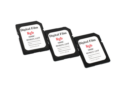 Used Digital Film 8 GB SDHC