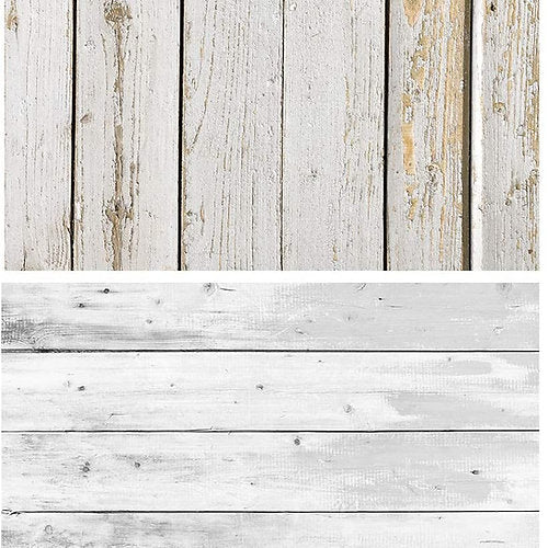 3D White Peeled Old Wood Food Photography Background(#8805)