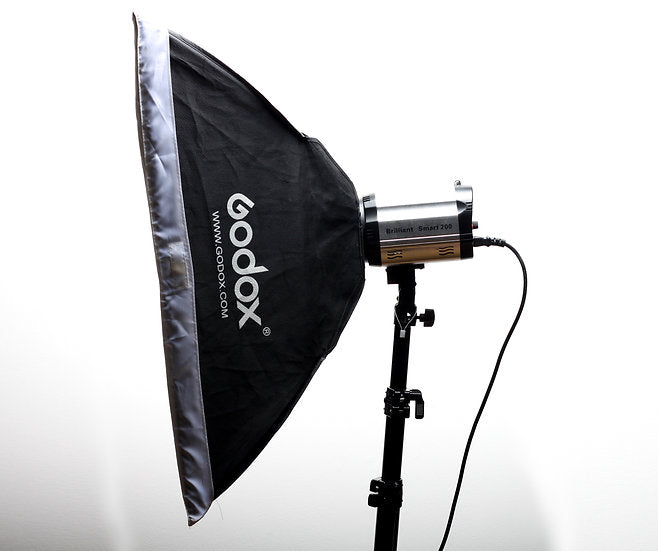 Used Godox Hedflash with Softbox