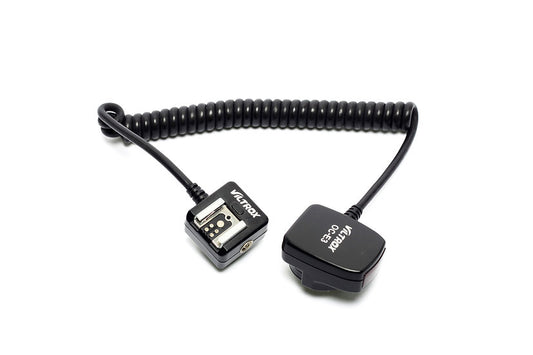 Used TTL Off-Camera Flash Hot Shoe Sync Cord Cable