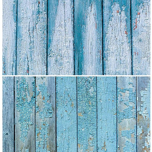 3D Blue Extreme Peels & Scratches Old Wood Board Food Background (#8822)