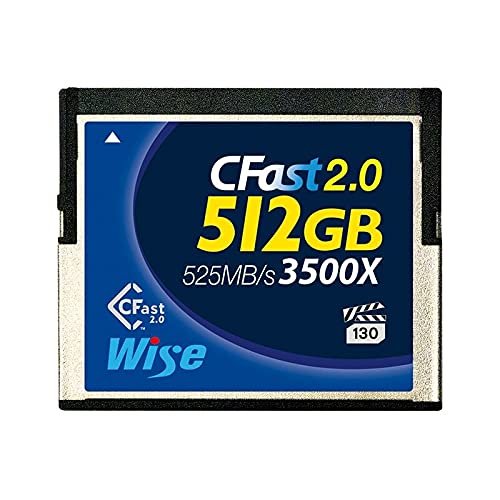 Used WISE Advance 512GB CFAST 2.0 Memory Card