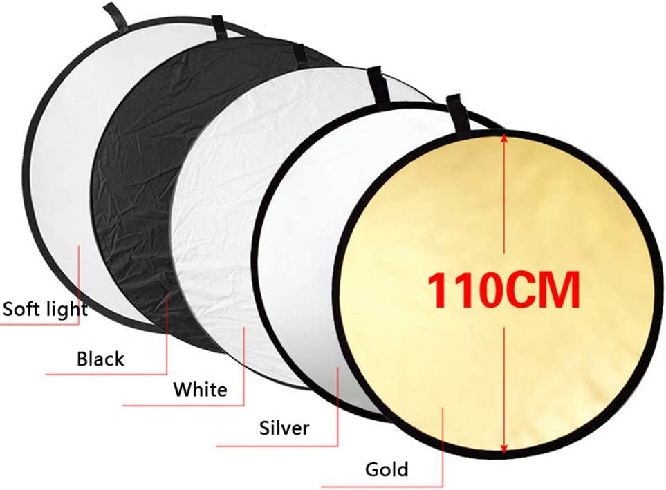 Photography Reflector with Carrying Case (110cm)