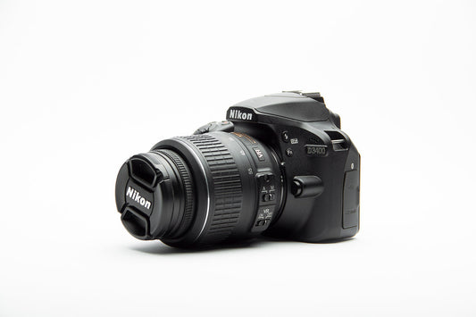Used Nikon D3400 - 24.2 MP with 18-55mm