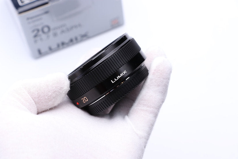 Used Panasonic Lumix G 20mm f1.7 II ASPH. Lens 20/1.7 MFT