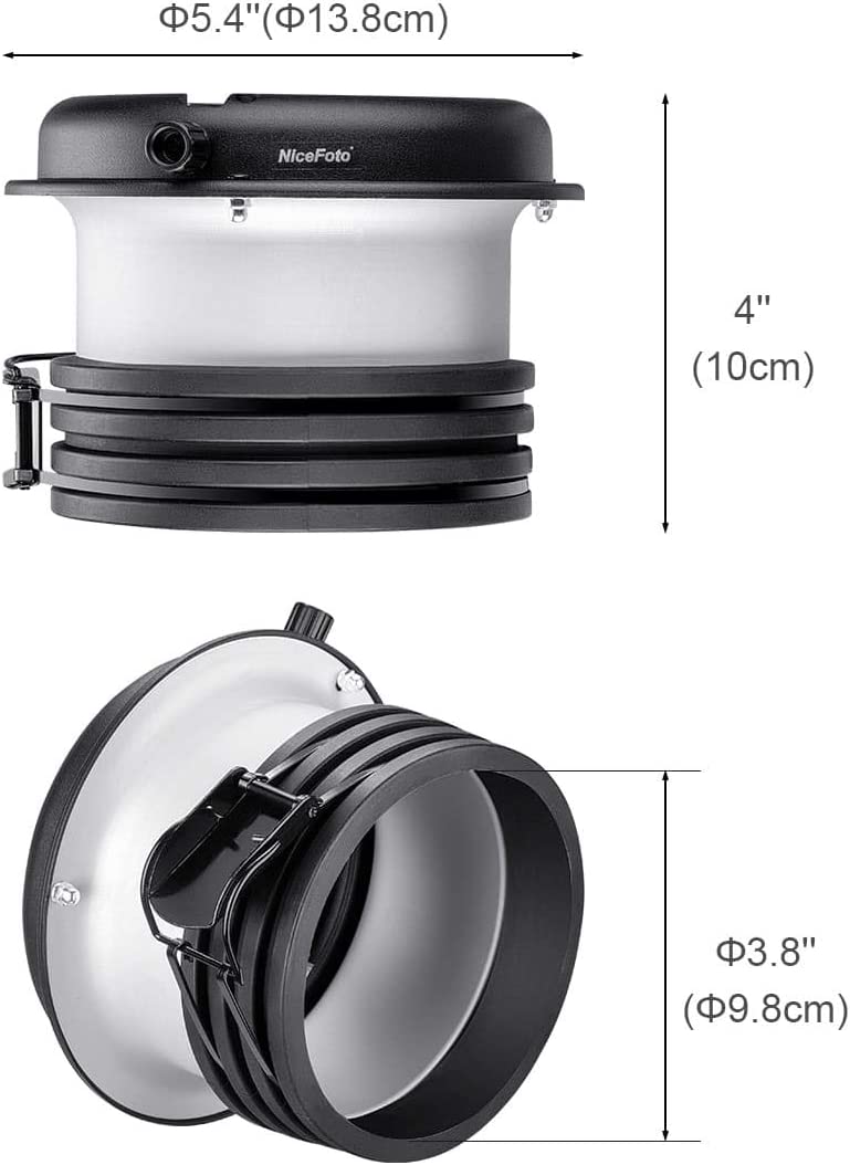Profoto Speedring to Bowens Mount Converter Monolight Interchangeable Adapter Ring