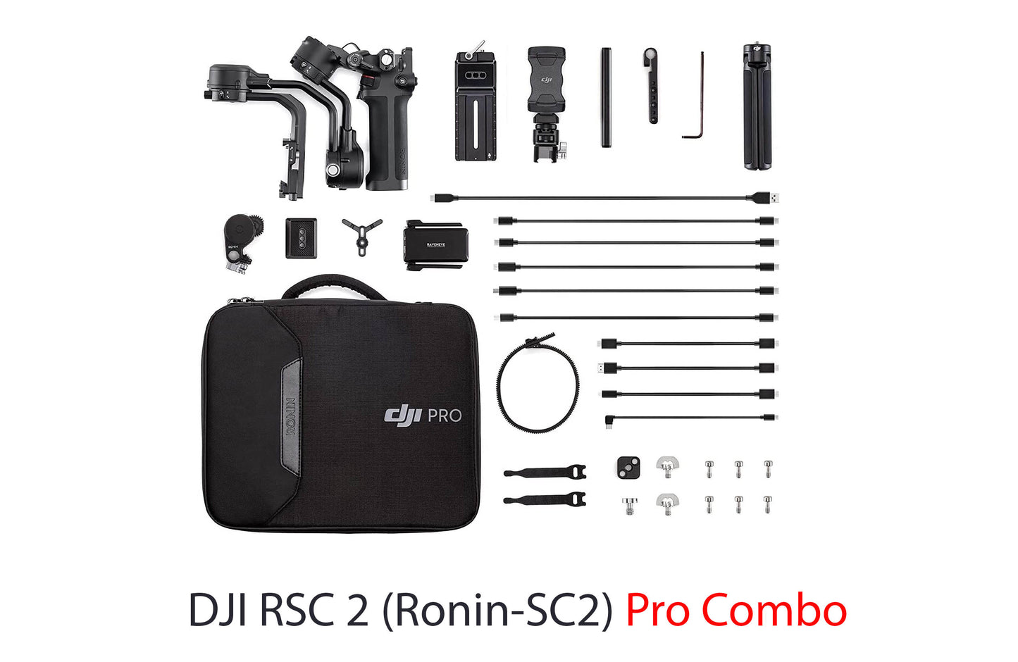 Used DJI RSC 2 (Ronin-SC2) Pro Combo  Brand New Gimbel Stabilizer