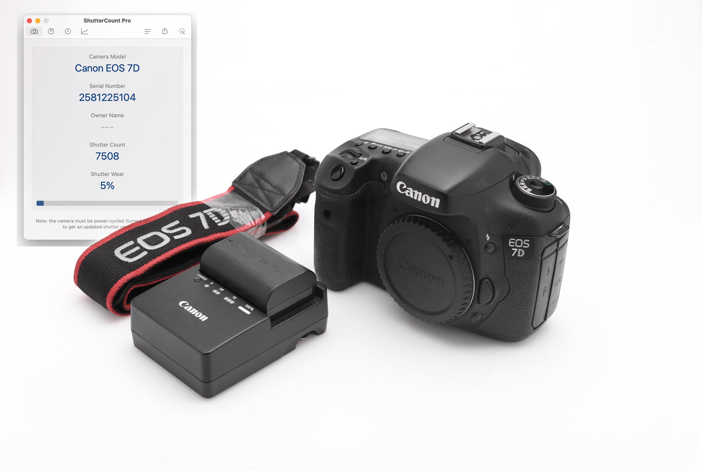 Used Canon EOS 7D 18.0-Megapixel