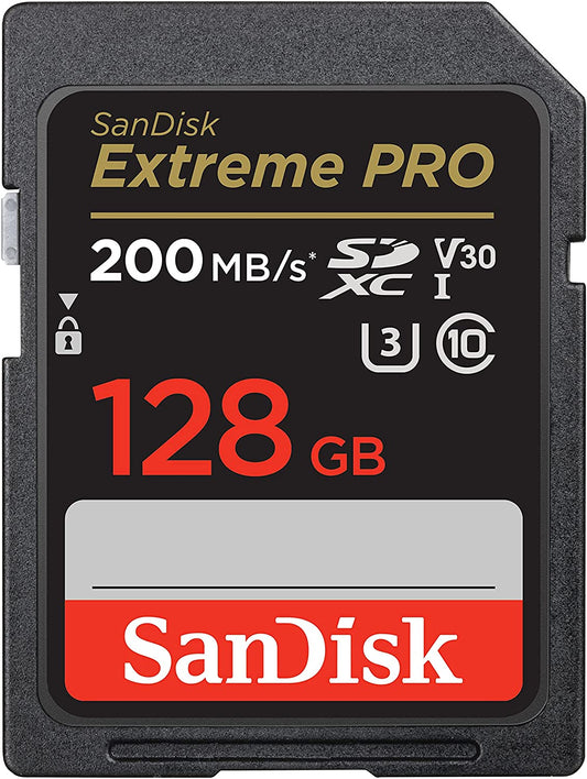 SanDisk 128GB Extreme PRO SDXC card