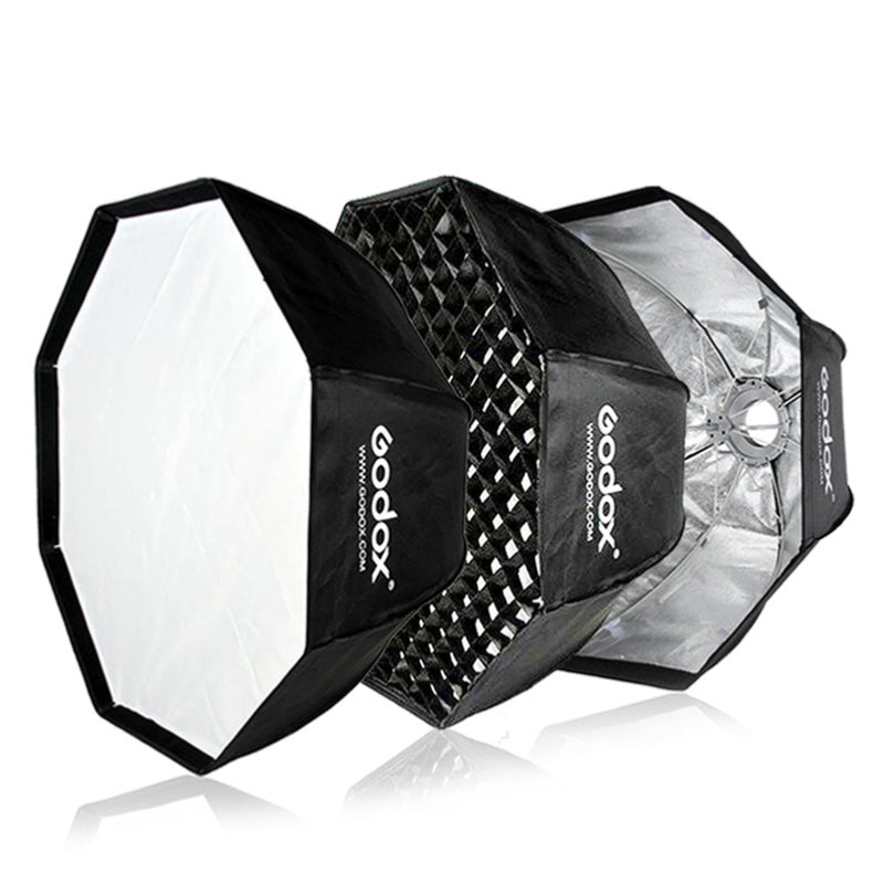 Godox Octa Umbrella Softbox with grid bowens mount 120 cm