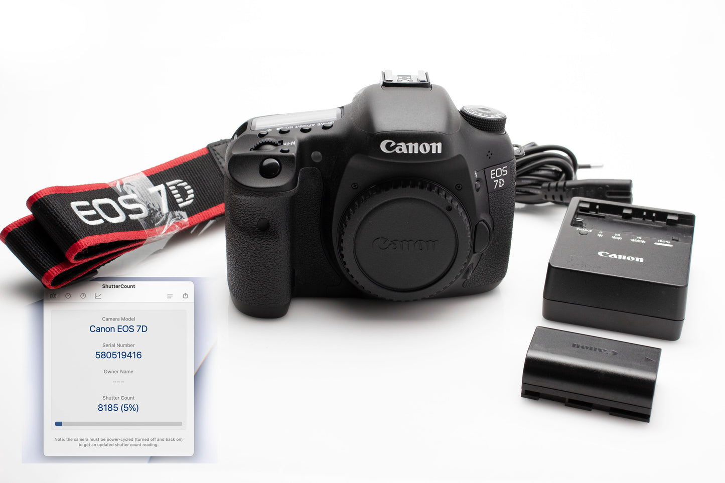 Used Canon 7D 18.0MP BODY