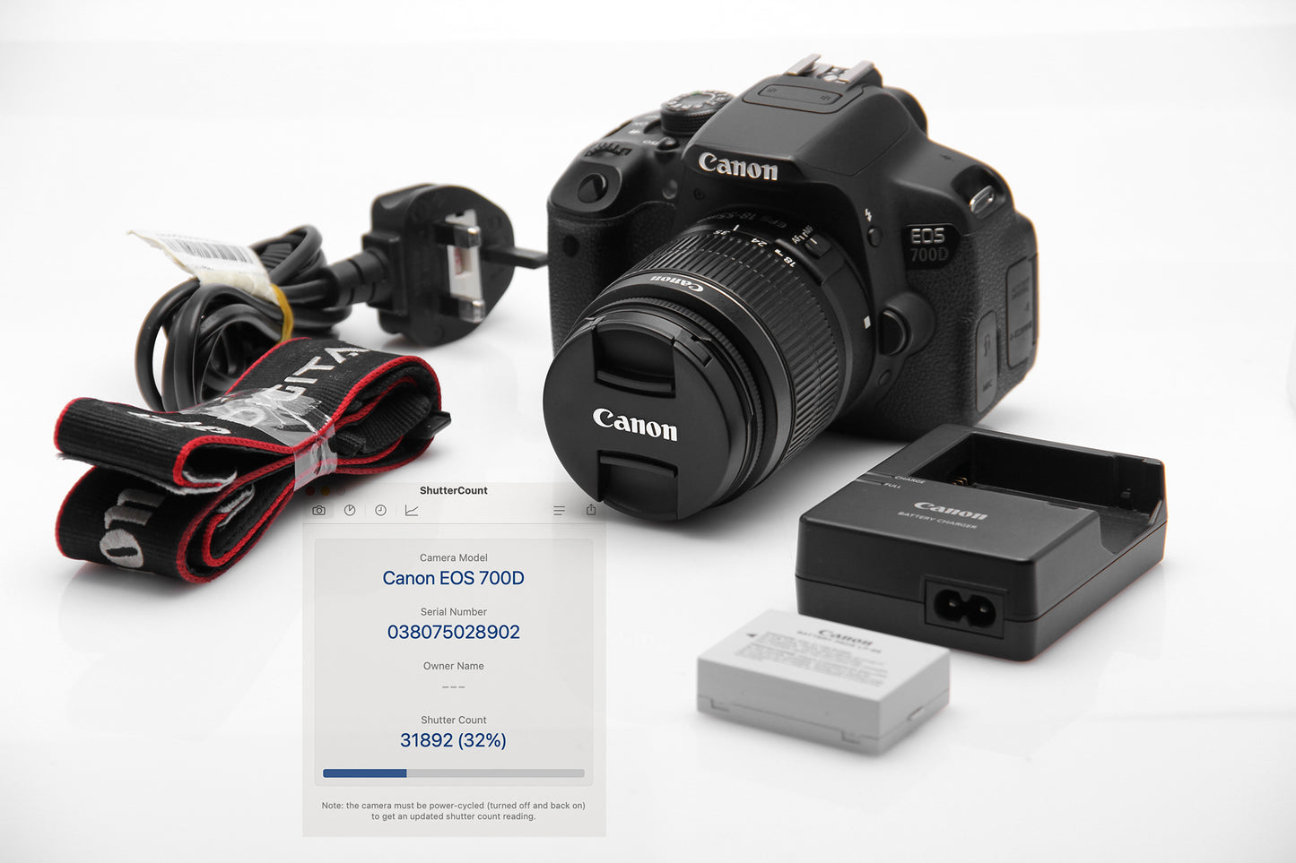 Used Canon 700D Camera with 18-55mm III Lens