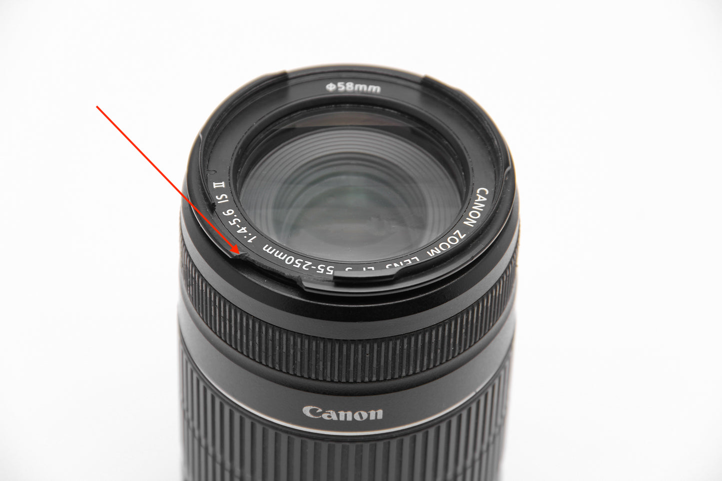 Used canon 55-250mm Lens