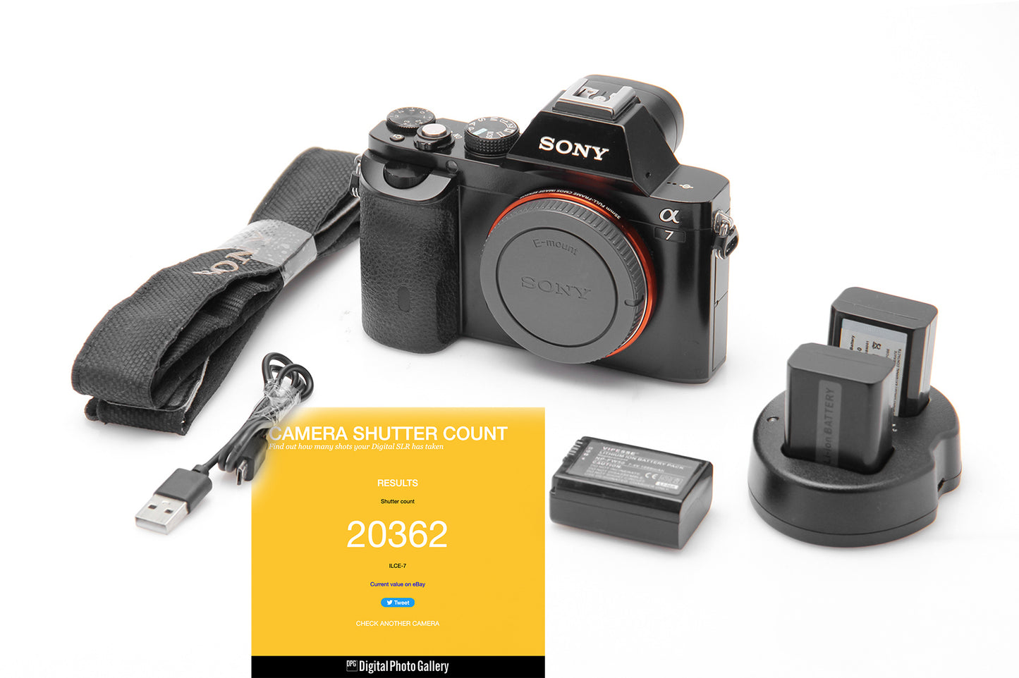 Sony a7 Mirrorless Camera Body