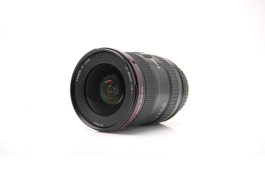 Used Canon EF 17 40mm f/4L USM Ultra Wide Angle Lens