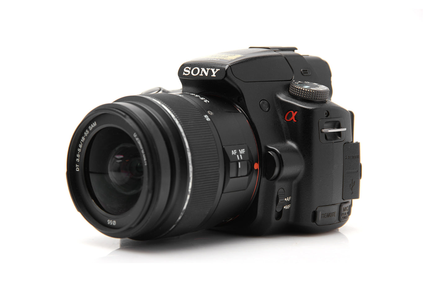Used Sony SLT-A33 Camera With 18-55mm And 55-200mm Lens