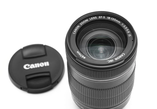 Used Canon EF-S 18-135mm IS F/3.5-5.6 Lens