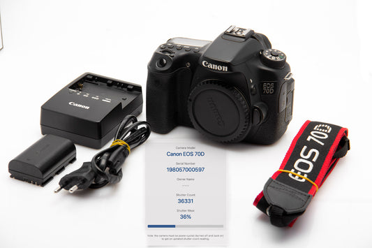 Used Canon EOS 70D  Camera