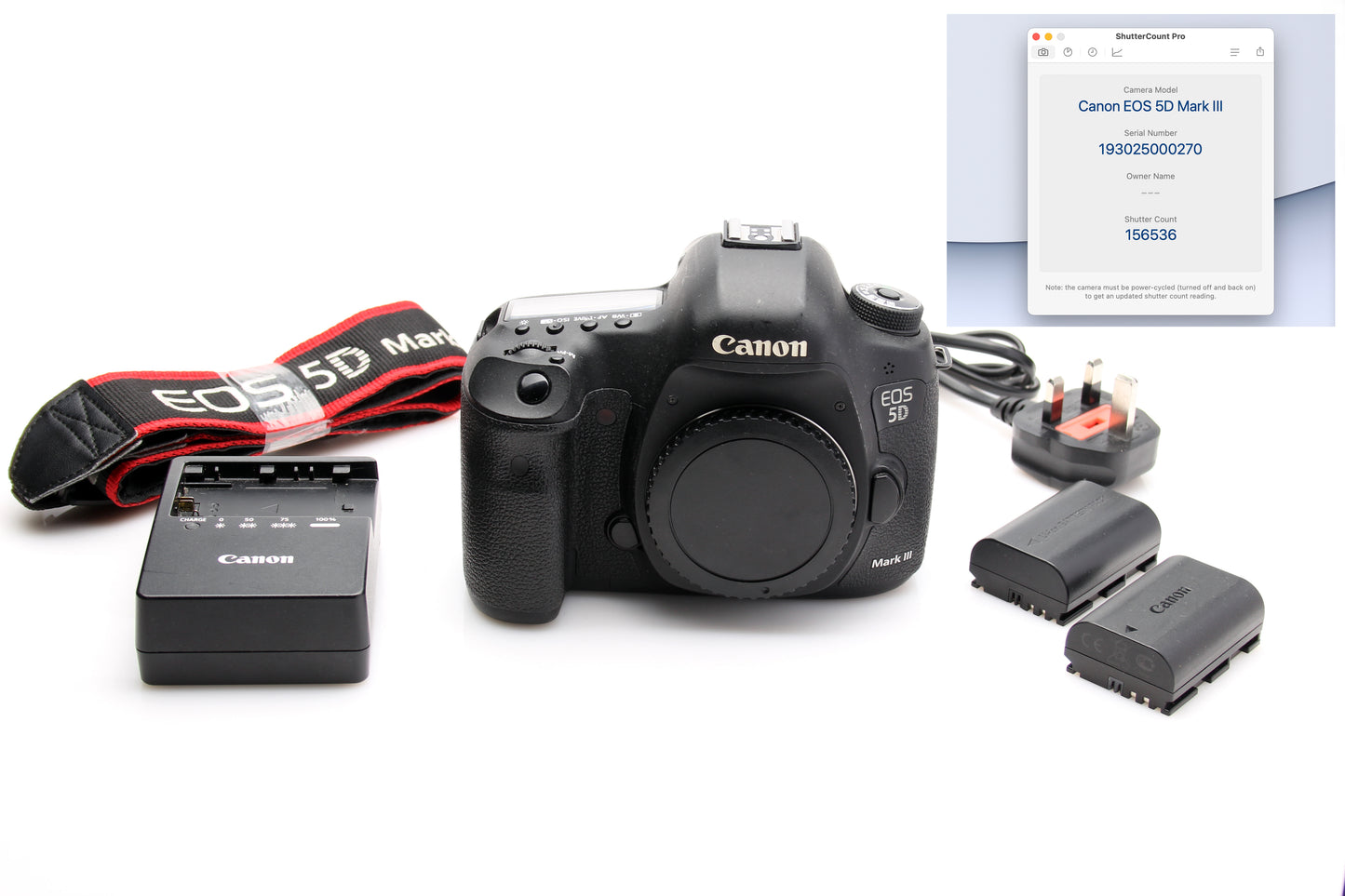 Used Canon 5D Mark III 22.3 MP Body only