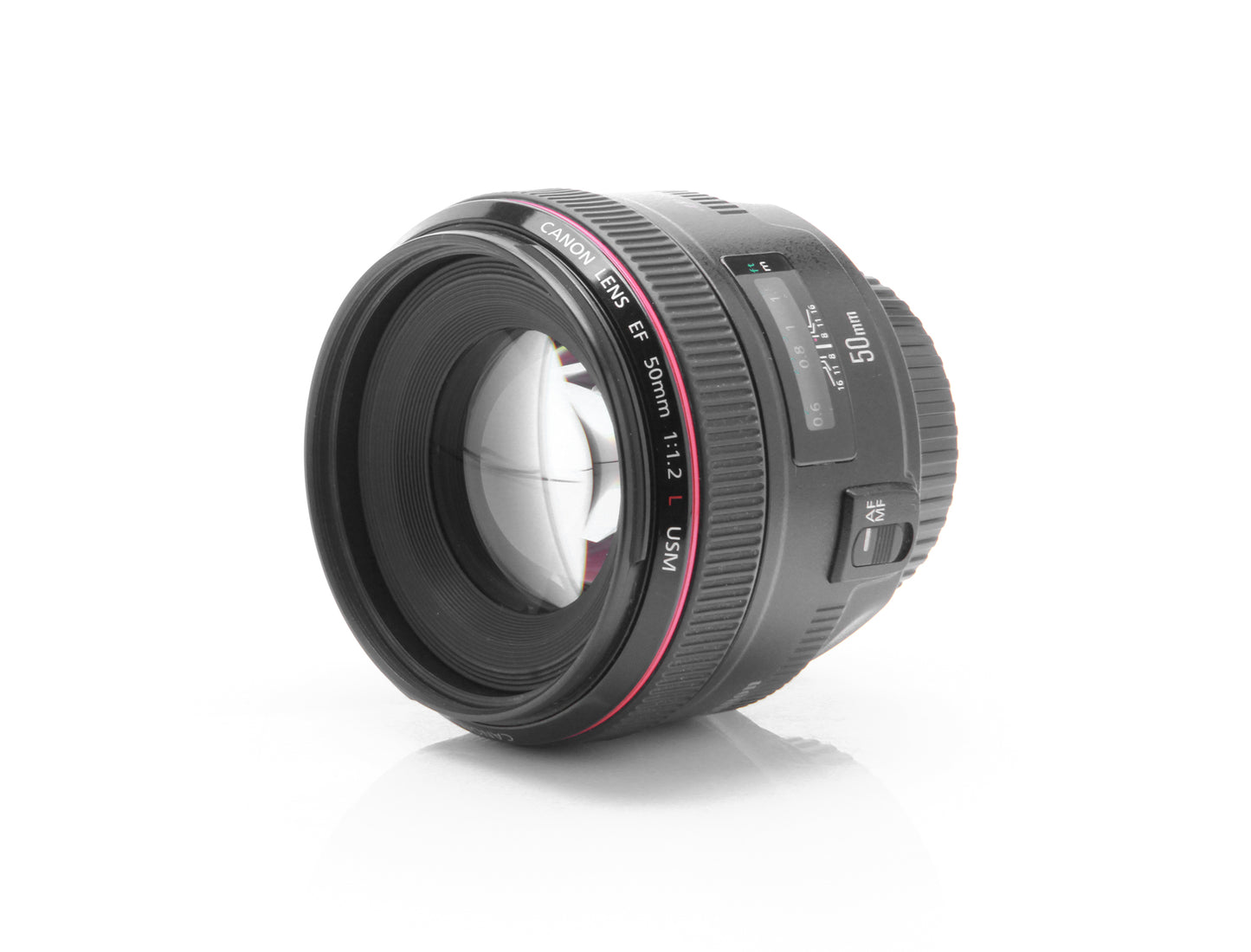 Used Canon EF 50mm f/1.2L USM Lens