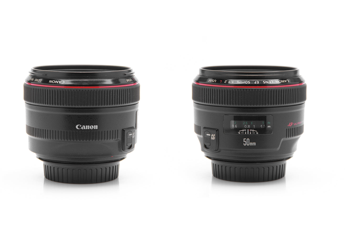 Used Canon EF 50mm f/1.2L USM Lens