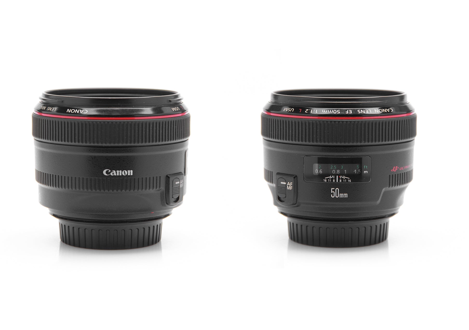 used canon 50mm 1.2 lens