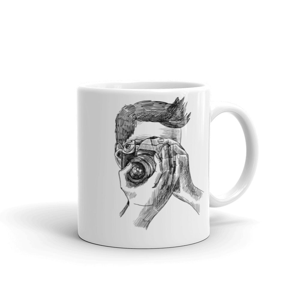 White Mugs for Photographer